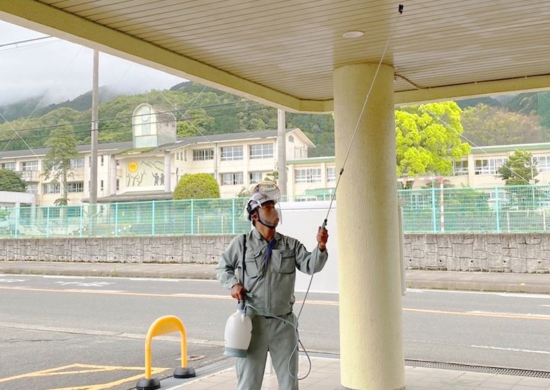 建物に害虫を寄せ付けない